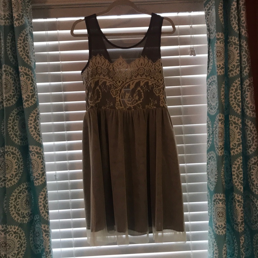 One of a kind lace dress. Perfect for any event